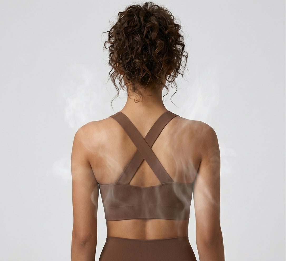 VLOURA Lace Push-Up Bra – coffe